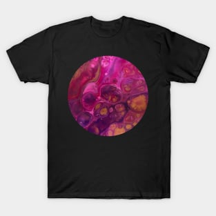 Pink Passion / Acrylic Pouring T-Shirt